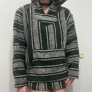 Green Hemp Pull Over Hoodie